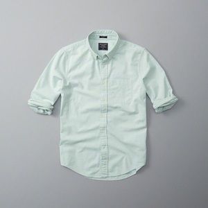 Abercrombie & Fitch Mint Green Long Sleeve